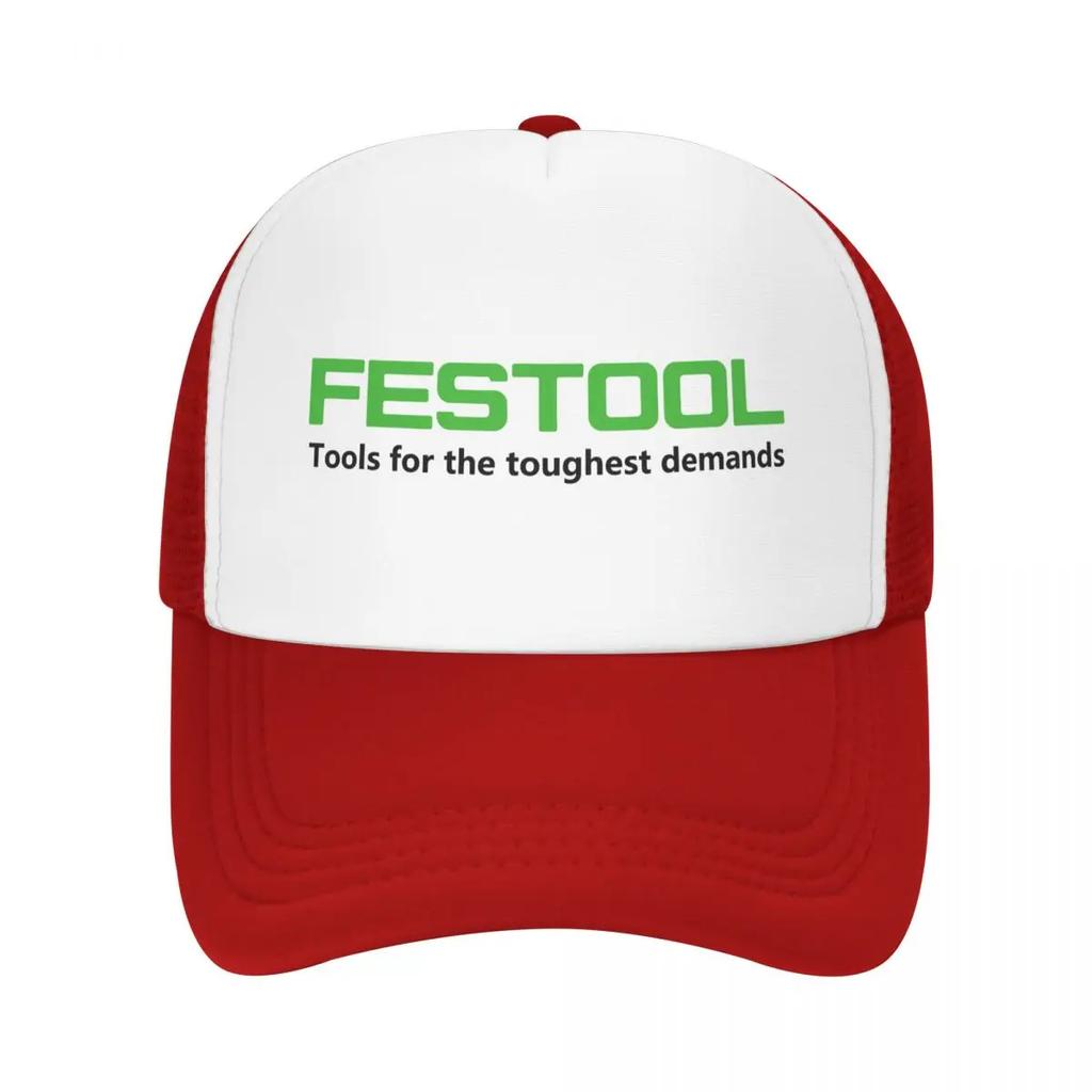 Модная Бейсболка с Логотипом Festool на Заказ для Унисекс Женщин Регулируемая Тракерная Кепка Спортивные Кепки Snapback