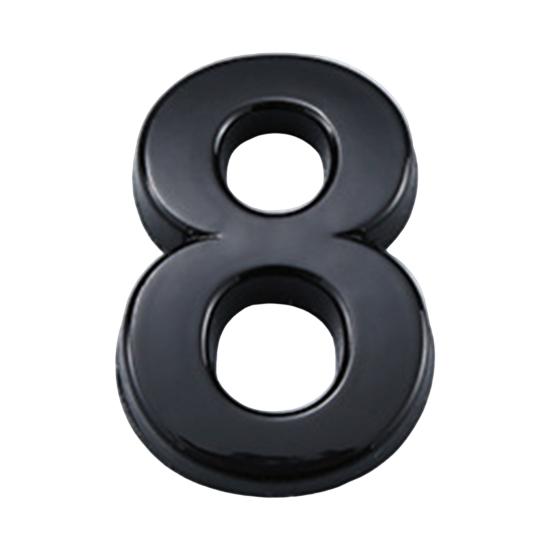 3D House Number Self-Adhesive Simple Installation 0-9 Modern Street Door Home Address Number Mailbox Sign