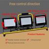 Floodlight with Bracket Emergency Maintenance Work Light Construction Site Mobile Portable Searchlight Outdoor Square Lighting