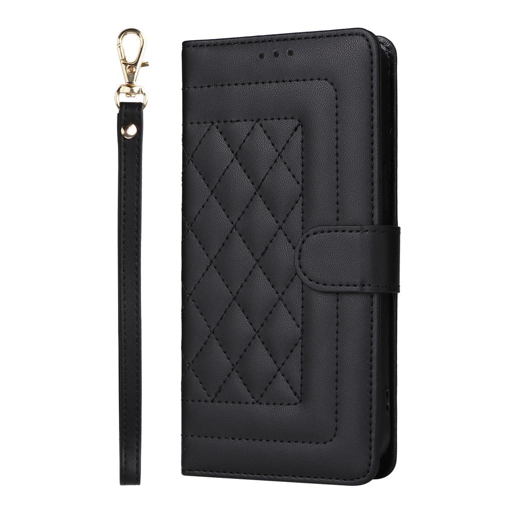 Кожаный чехол-книжка для Samsung Galaxy S24 S25 Ultra S23 FE S22 S21 S20 S10 S9 Plus Note 20 10 с ремешком, кошельком, карманом для карт
