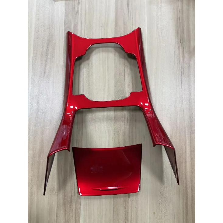 For Hyundai I30 2024 2025 Car Tuning Carbon Fiber Central Control Cover Trim Interior Replacement Parts LHD