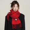 Women'S High-End Cashmere Plaid Scarf, Warm And Soft, Versatile Scarf, Shawl Dual-Purpose