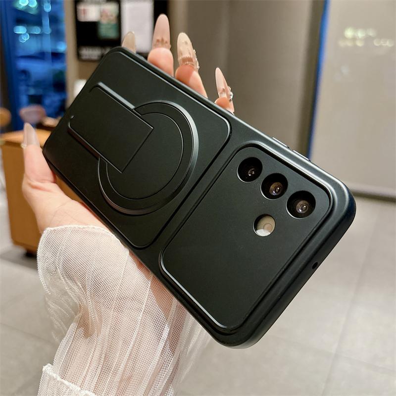 Складной кронштейн Магнитный чехол для Samsung Galaxy Note 20 Ultra A57 A37 A17 A54 A56 A36 A26 A35 A07 A16 A55 A34 A25 Держатель Чехол