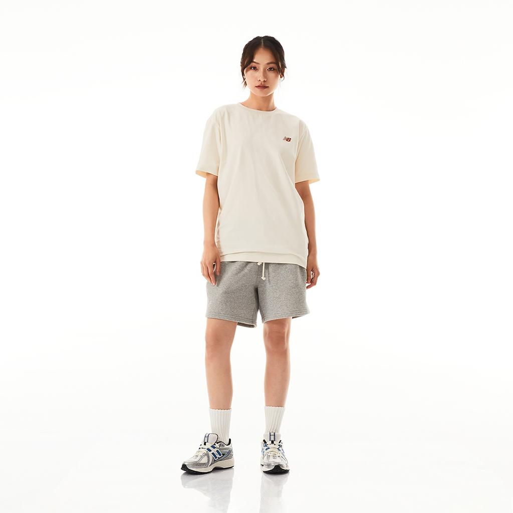 New Balance HyperSports Logo T-shirt Asia Sizing 'Cream' Unisex NEE25111-CRE