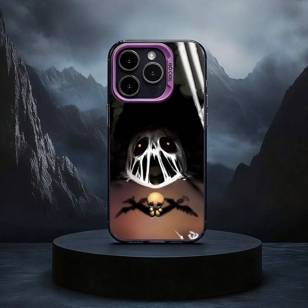 Чехол для телефона B-Binding Of I-Isaac-AC Black Candy серебристый Чехол для телефона Для iPhone17,16,15,14,13,12,11 Plus,Pro Max