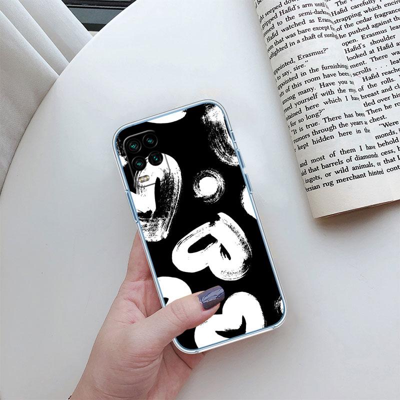 Прозрачный чехол для телефона Calm Heart Art для Motorola Moto G10 G20 G30 G31 G32 G34 G35 G41 G42 G50 G51 G52 G55 G60 G60S