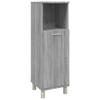 VidaXL Armoire de bain Sonoma gris 30x30x95 cm Bois d'ingénierie 815607