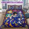 Мягкое и удобное постельное белье с пододеяльником из аниме DragonBall, Набор детского постельного белья в подарок, Очень большой размер, Различные размеры в наличии