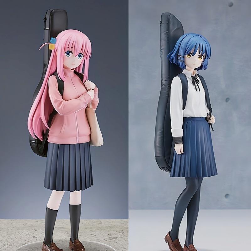 24CM Bocchi The Rock! Anime Figure Hitori Gotoh Ryo Yamada Character Series Model Desktop Chassis Ornament Collectible Toys Gift