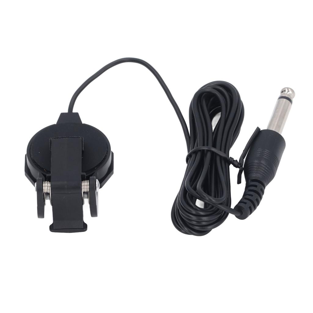 Профессиональный накладной звукосниматель Пластиковый компактный накладной звукосниматель для акустической гитары для скрипки эрху