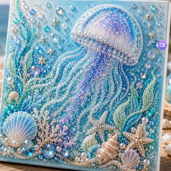 Portable Home Ghost Pearl Art DIY Kit