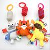 Hot Sale Newborn Baby Plush Stroller Toys Baby Rattles Mobiles Cartoon Animal Hanging Bell Educational Baby Toys 0-12 Months