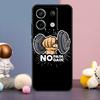 No Pain No Gain Gym Case For Xiaomi Redmi Note 13 9 10 11 12 14 15 Pro Plus Redmi 15 15C 14C 10C 12C 13C Cover
