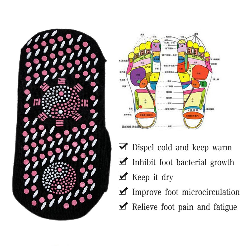 1 пара носков, зимние теплые термосамонагревающиеся носки, медицинские носки, короткие носки, магнитотерапевтические носки