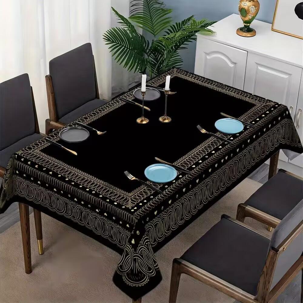 Скатерть для стола «Мистическая луна» - Этнический принт для обеда, вечеринки и дома, Праздничная скатерть, Устойчивая к смятию