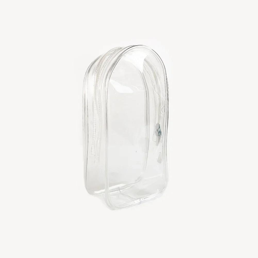 Красочный прозрачный защитный чехол-органайзер для 17-сантиметровых плюшевых кукол Labubu, уличная сумка для демонстрации с брелоком, аксессуары для кукол