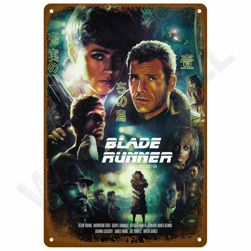 Retro Metal Sign Wall Art Mural Aesthetic Room Home Decor Items Poster Vintage Metal Plate Garage Decoration Tin Sign Plates Bar