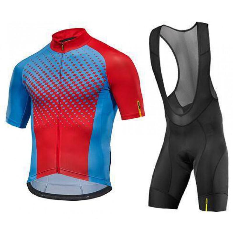 Men Women Cycling Jersey Bib Shorts Set Breathable Mountain Road Bike Apparel