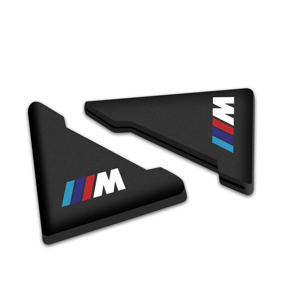 For BMW M X1 X3 For BMW 1 3 Series M Auto Protection Decal Accessory 2pcs Car Door Corner Cover Bumper Crash Anti-Scratch Protection Stickers