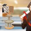 2024 Подставка для денег на выпускной подарок, 24 отверстия Уникальные поздравительные открытки Держатель для денег Денежный подарок, для денежных выпускных вечеринок