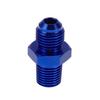 Адаптер для шланга-редуктора ABSOPRO с наружной резьбой, TF AN6 1/4 NPT, соединитель топливной магистрали, алюминиевый, синий