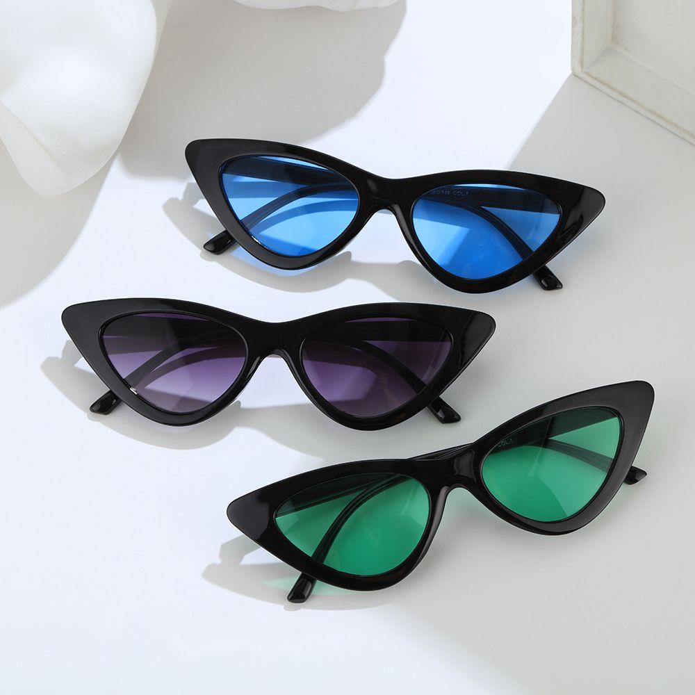 Women UV400 Sun Shades Small Triangle Sunglasses Vintage Sexy Retro Sunglasses Female Shades