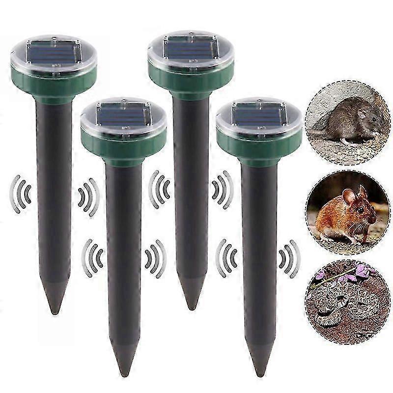 6pcs Solar Snake Repellent For Outdoors,snake Repeller Ultrasonic Solar,snake Away Repellent For Outdoors 1pcs