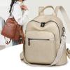 Multi Functional Shoulder Bag Women's PU Backpack Large Capacity Travel Backpack