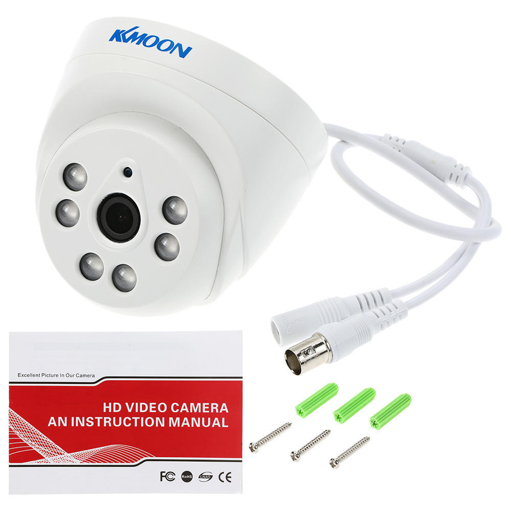 1080p 2.0mp Dome Ahd Surveillance Camera Analog Cctv Security Indoor 3 ...