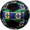 SIZE 5 Northern Ireland National Football Team Soccer Ball Colorful All Ages Machine Stitched PVC Competition Ready Durable High-Bounce