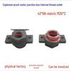 Explosion-Proof Motor Bell Mouth Wiring Box - Flameproof Accessories 42x68x58x85x60