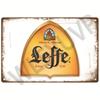 Leffe Ретро Металлическая Вывеска Жестяная Вывеска Виски Бельгия Пиво Дощечка Металлический Декор Стены Винтажный Декор Плакатные Тарелки Мужская Пещера Потертый Шик