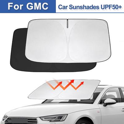 Car Windshield SunShade For GMC Acadia Tahoe Yukon Suburban Silverado Sierra Terrain Sun Visor UV Protection Auto Parts
