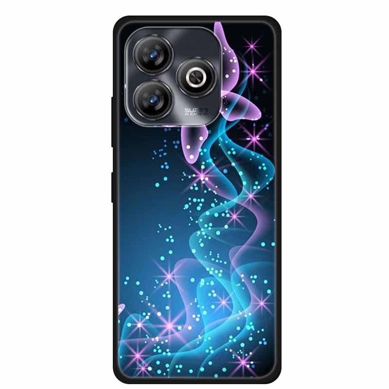 Чехол для ZTE BLADE A75 4G Животные Мягкий Силикон ТПУ Чехлы для Телефона Задняя Крышка Для ZTE BLADEA75 Ударопрочный Волк Защитник Крутой Coque