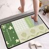 Diatom Mud Floor Mat Bathroom Toilet Toilet Entry Door Water Absorption Quick Drying Non-Slip Foot Pad Entry Door Carpet