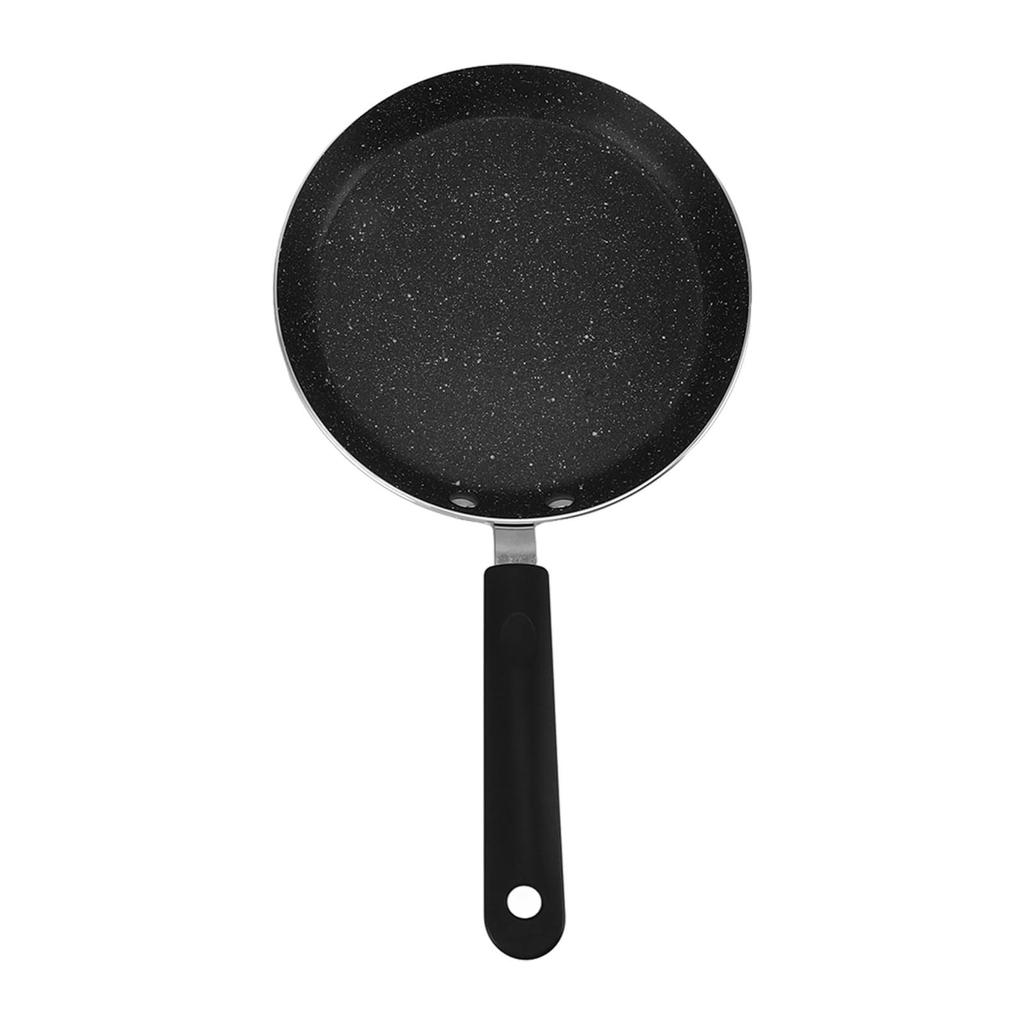 Crepe Pancake Pan Nonstick Round Shape Aluminum Alloy Portable Griddle Pancake Maker Pan 6in