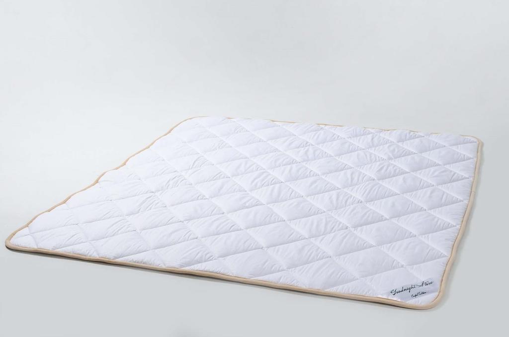 Blanket from Sheep Wool Merino 400 G / M2 Goodnight.Store White All-season