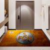 1.FCN Football Club Logo Area Rug, Soccer Team Floor Mat, Non Slip Carpet for Living Room Bedroom, Sports Home Decor Rug