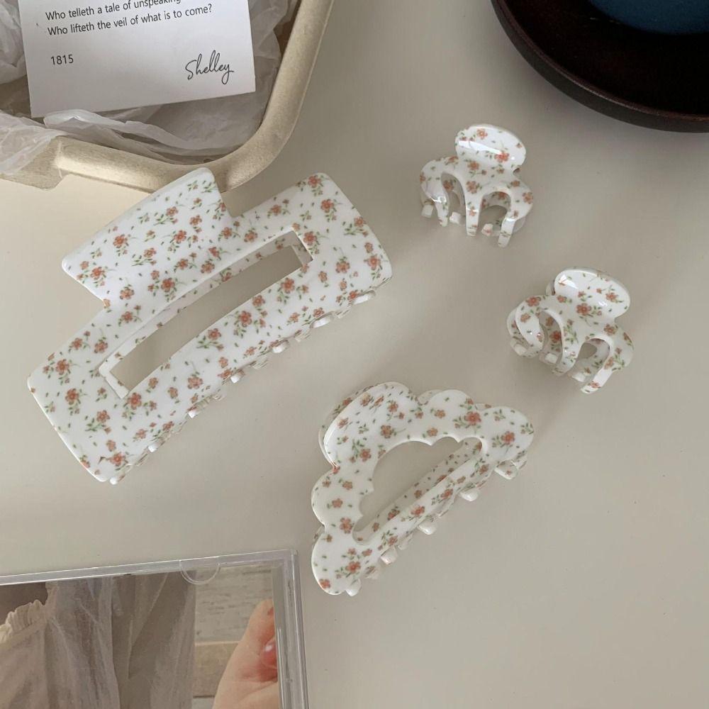 Аксессуары для волос Заколка для волос Высокоэластичные пружинные заколки Винтажная заколка-краб для волос Макияж Душ