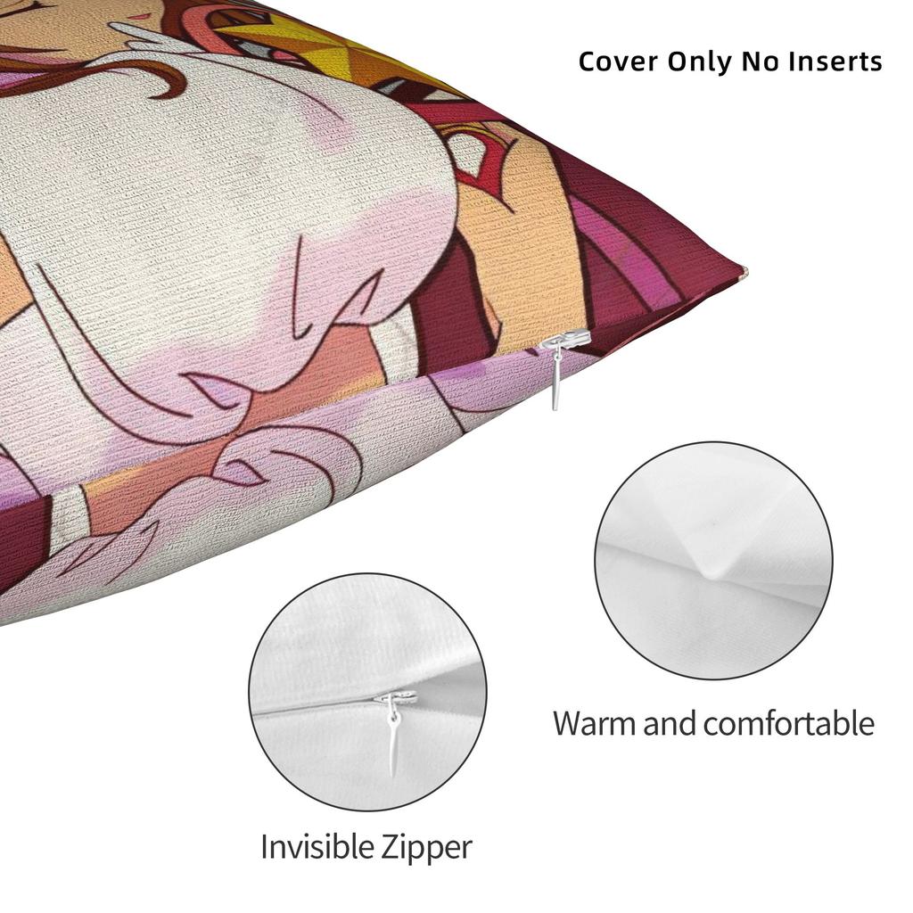 Sakura Magical Cartoon Anime Pillow Case Custom Pillow Cover Vintage Pillowcases For Chair Sofa Home Decor