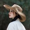 JEEP Western Cowboy Bucket Hat for Women Summer Outdoor Hiking Sunshade Wide Brim Sun Protection Hat