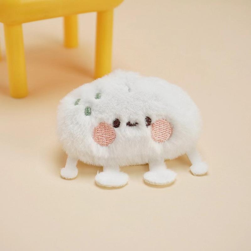 Милая игрушка-подвеска в виде сумки с едой, плюшевый брелок для суши вагю, суши нори, пельмени, приготовленные на пару, мягкая кукла, брелок для детей, подарок на день рождения