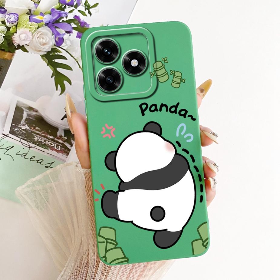 For Honor X5C Plus Case NLA-LX1 Cute Panda Dog Funny Cartoon Cover Soft TPU Phone Case For Honor X5C HonorX5C Plus Fundas Bumper