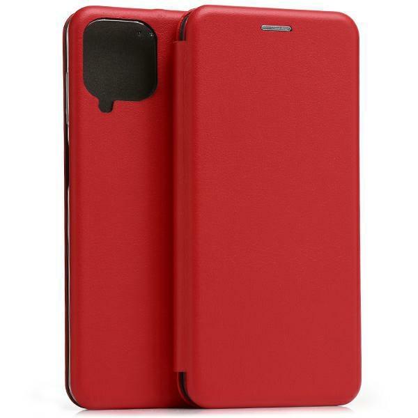 Etui z klapką do Samsung M33 Beline Czerwone