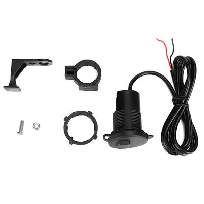 DC12V 24V Мотоцикл USB порт зарядное устройство розетка со светодиодом + выключатель(DC1224В )