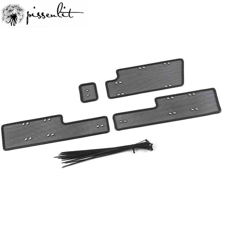 For Volkswagen Passat 2017-2024 Insect Net Sequin Racing Grills Water Tank Protective Net Cover Panel Accessories