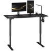 Standing Desk Memory Control Height Adjustable Desk 2 Cable Holes LED Display Sit Stand Desk Black