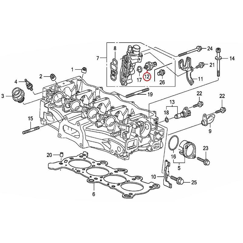 37260-RNA-A01 Для Honda civic CRV CR-Z accord Odyssey датчик-выключатель давления масла