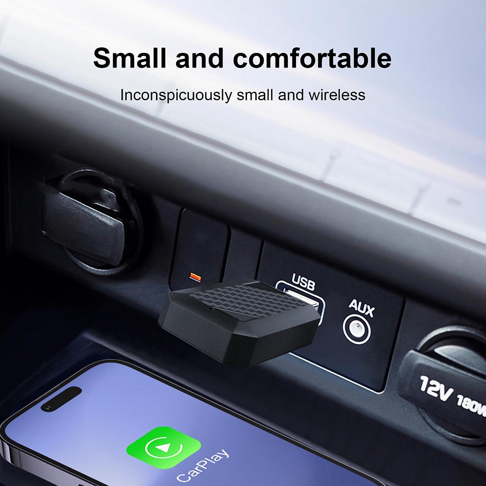 USB Новый 2 в 1 Мини Беспроводной CarPlay Android auto Беспроводной Адаптер Умное подключение для большинства моделей автомобилей