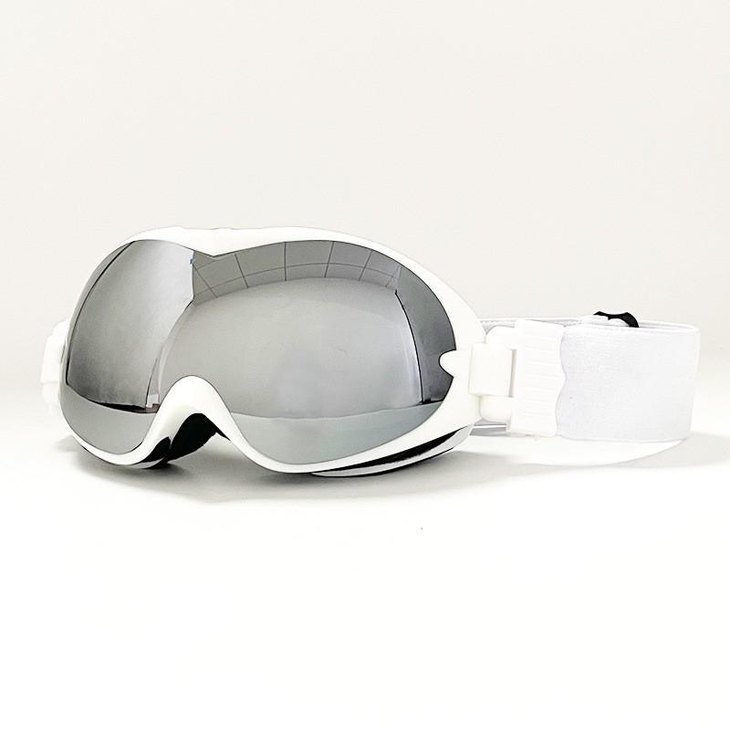 Double-Layer Anti-Fog Ski Goggles Adults Unisex Snowboarding Mountaineering Large Frame TPU Lens Protection